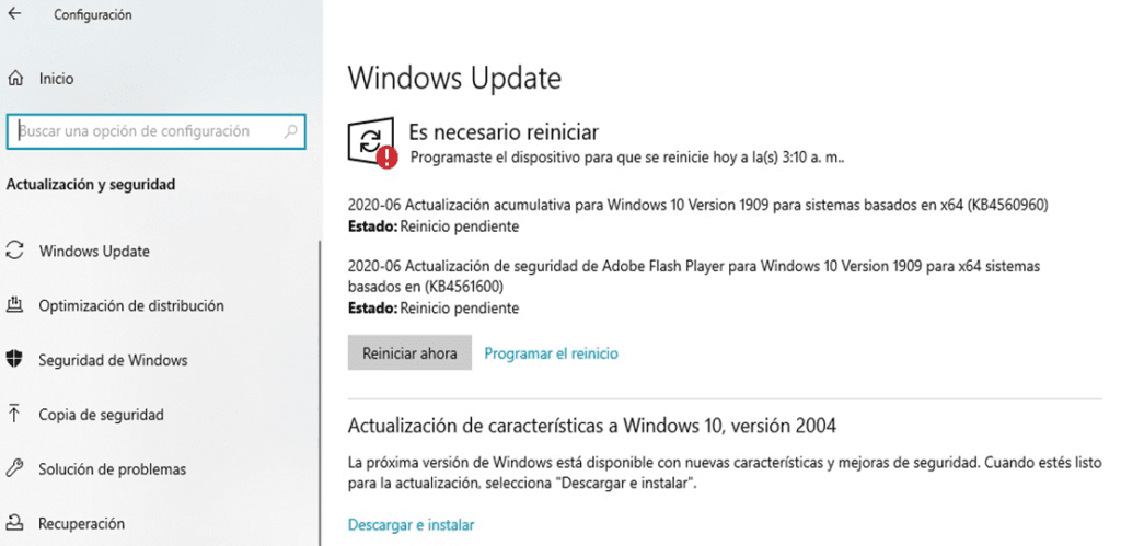 Obtener actualizaciones de Windows 10. - image 36 1024x499 - Obtener actualizaciones de Windows 10.